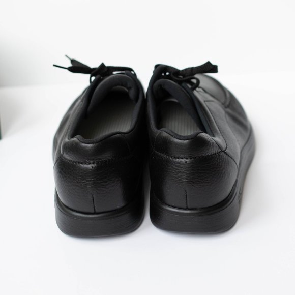 SAS Bout Time Black Leather Shoes,  NEW, Size11.5 WW, Soft and Comfortable - Picture 10 of 13